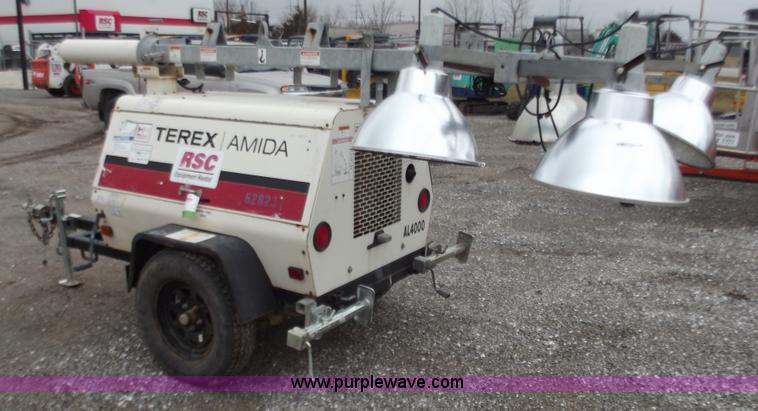 image for item B6225 2006 Amida AL4000 light tower/generator