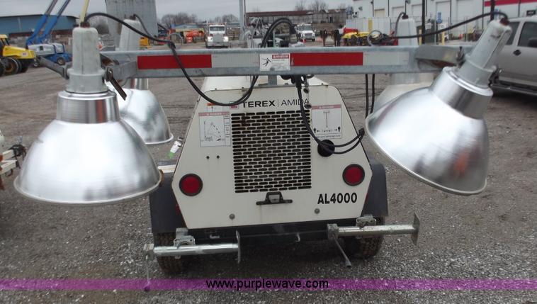 image for item B6225 2006 Amida AL4000 light tower/generator