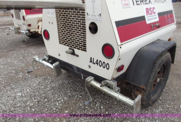 image for item B6225 2006 Amida AL4000 light tower/generator