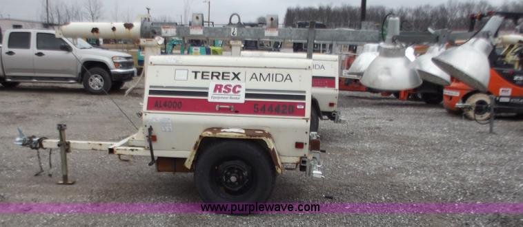 image for item B6226 2005 Amida AL4000 light tower/generator