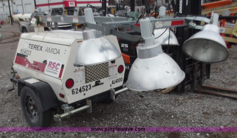 image for item B6227 2006 Amida AL4000 light tower/generator