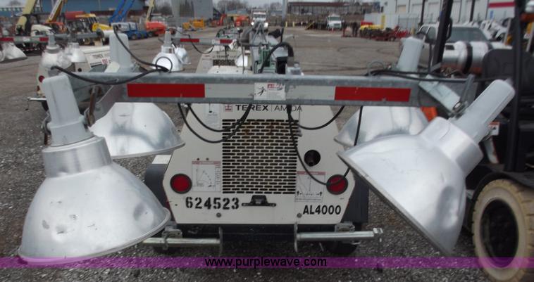 image for item B6227 2006 Amida AL4000 light tower/generator