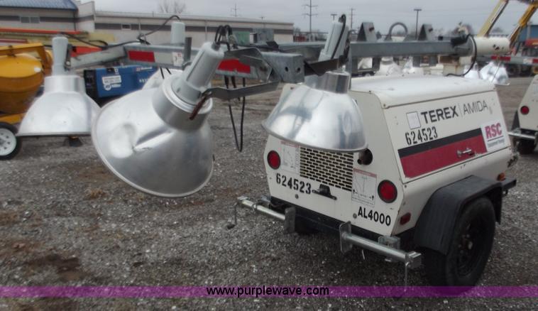 image for item B6227 2006 Amida AL4000 light tower/generator