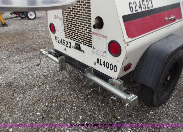 image for item B6227 2006 Amida AL4000 light tower/generator