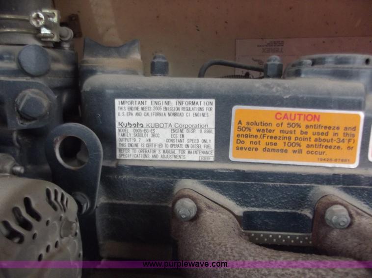 image for item B6227 2006 Amida AL4000 light tower/generator