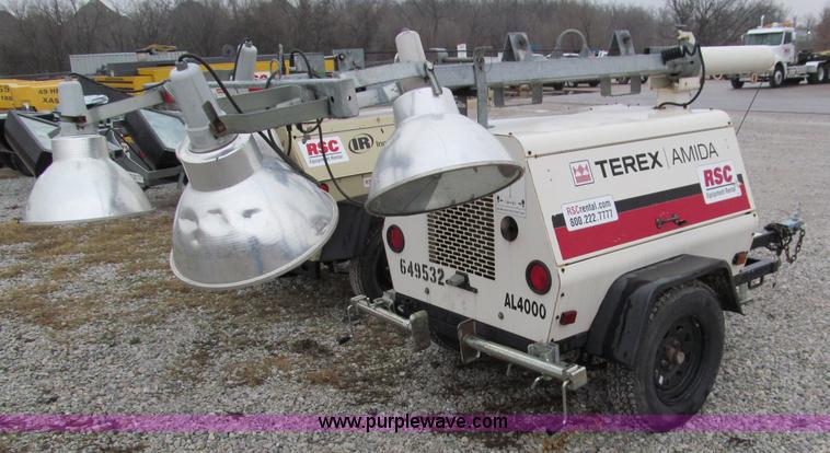 image for item D3058 Terex Amida AL4060D4MH light tower/generator