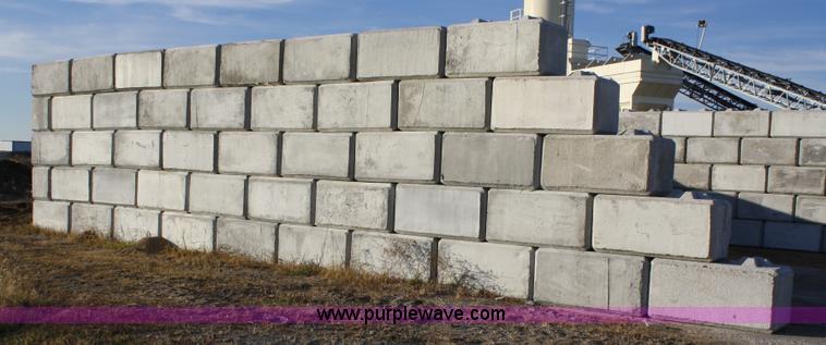 image for item A1857 (50) concrete bunker blocks