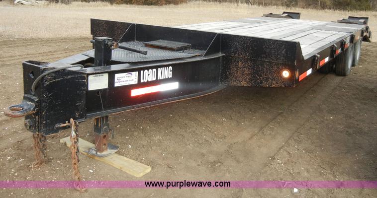 image for item A3473 1996 Load King 152LT tandem axle trailer