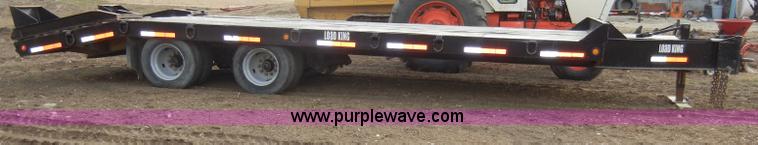 image for item A3473 1996 Load King 152LT tandem axle trailer