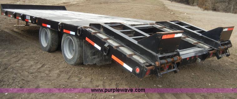 image for item A3473 1996 Load King 152LT tandem axle trailer