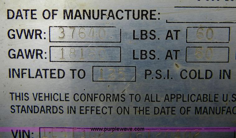 image for item A3473 1996 Load King 152LT tandem axle trailer