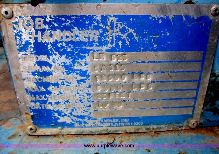 image for item A5619 1985 Job Handler LR523 telehandler