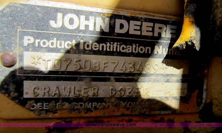 image for item A5630 1988 John Deere 750B dozer