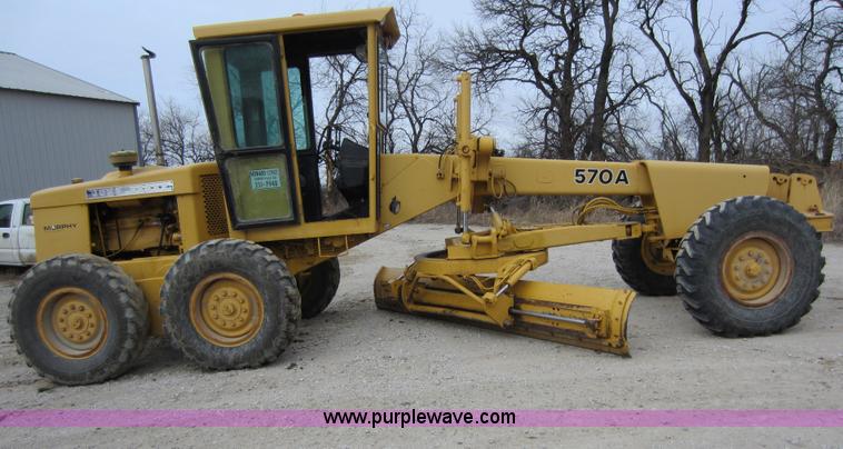 image for item A5636 1980 John Deere 570A motor grader