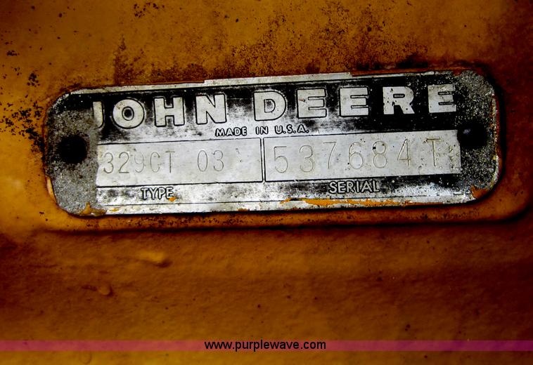 image for item A5636 1980 John Deere 570A motor grader