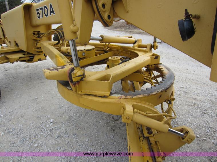image for item A5636 1980 John Deere 570A motor grader