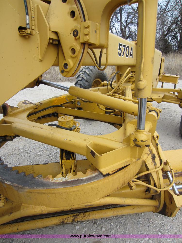 image for item A5636 1980 John Deere 570A motor grader