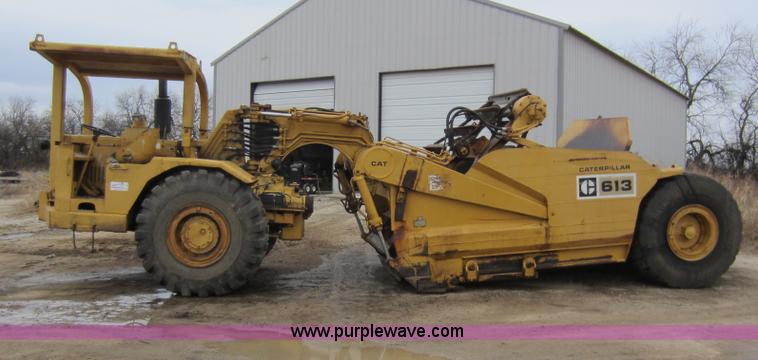 image for item A5638 1976 Caterpillar 613B elevating scraper