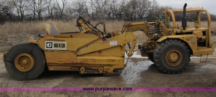 image for item A5638 1976 Caterpillar 613B elevating scraper