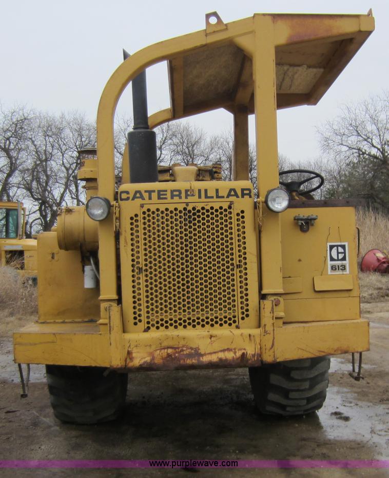 image for item A5638 1976 Caterpillar 613B elevating scraper