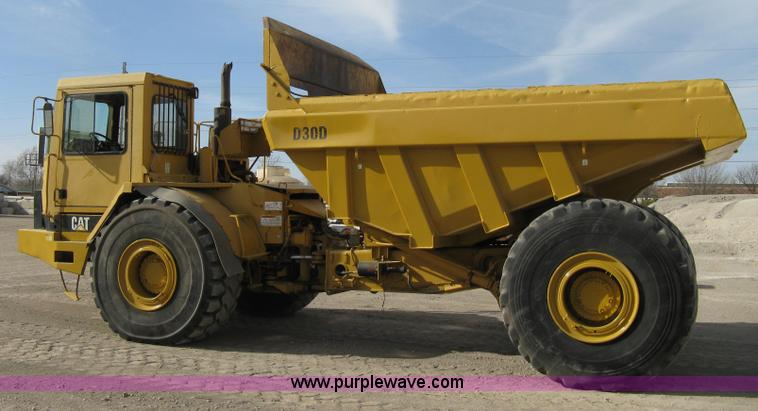 image for item A6043 1989 Caterpillar D30D articulated haul truck