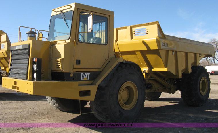 image for item A6044 1989 Caterpillar D30D articulated haul truck