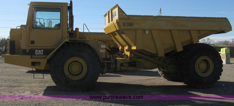 image for item A6044 1989 Caterpillar D30D articulated haul truck