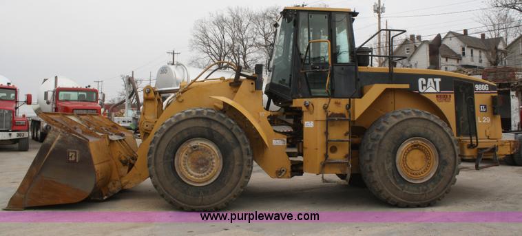 image for item A6680 1999 Caterpillar 980G wheel loader