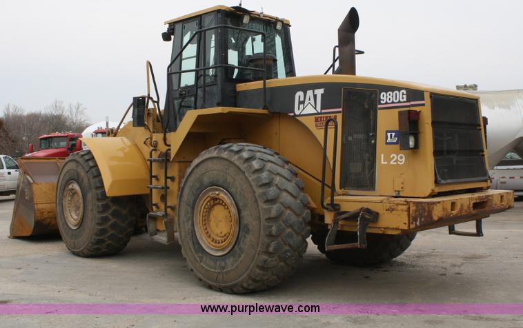 image for item A6680 1999 Caterpillar 980G wheel loader