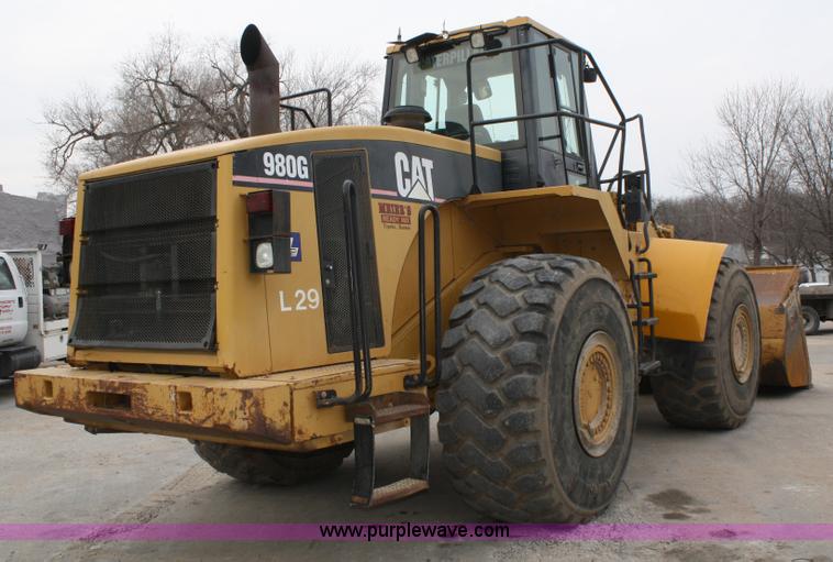 image for item A6680 1999 Caterpillar 980G wheel loader