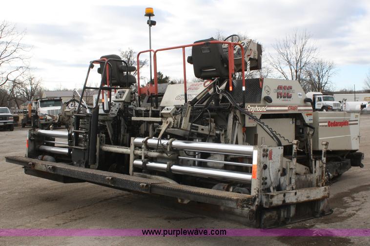 image for item A6683 1997 Cedarapids CR461 Grayhound series paver