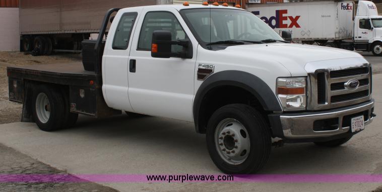 image for item A6709 2008 Ford F450 XLT Super Duty SuperCab pickup truck