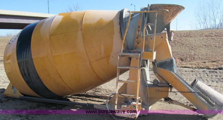 image for item A6757 Smith 9 cu. yd. cement mixer