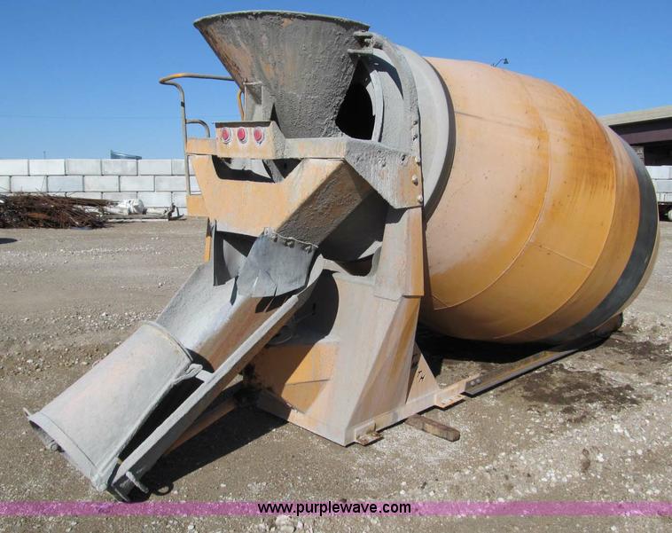image for item A6757 Smith 9 cu. yd. cement mixer