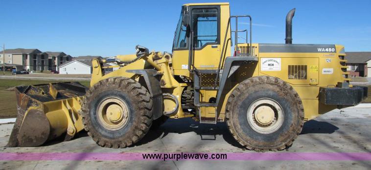 image for item A6764 1998 Komatsu WA450-3 wheel loader