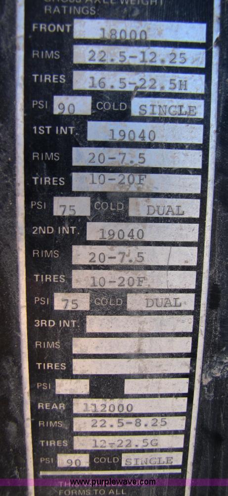 image for item B2122 1979 Mack RS6001 mixer truck