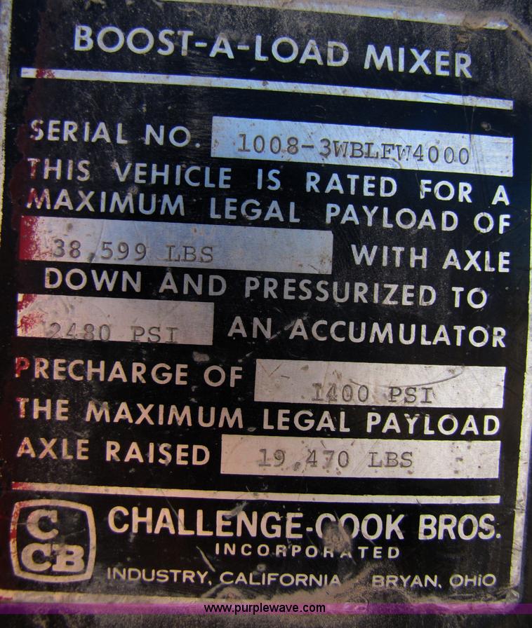 image for item B2122 1979 Mack RS6001 mixer truck