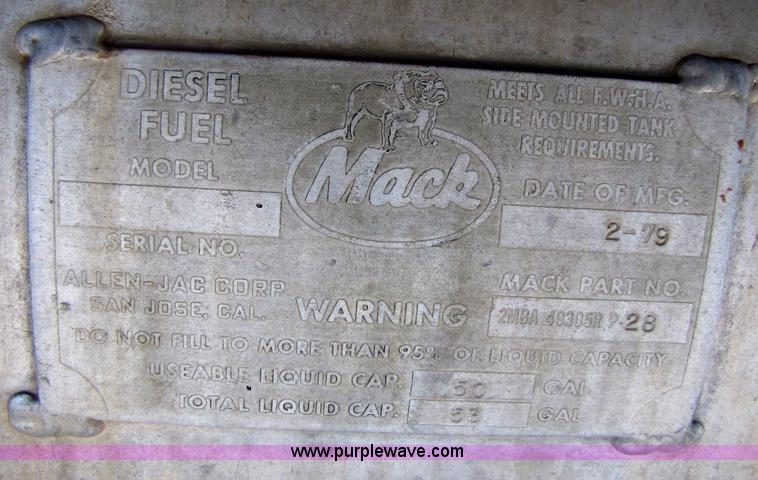 image for item B2122 1979 Mack RS6001 mixer truck