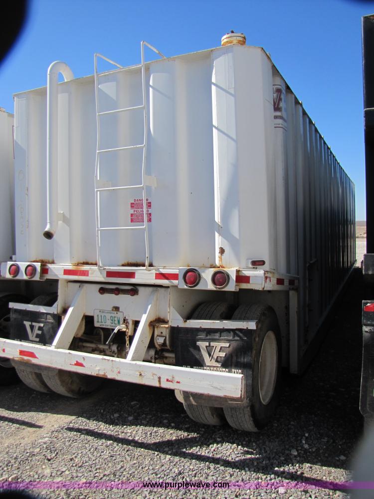image for item B2198 2005 V.E. Enterprises flat top storage/frac tank