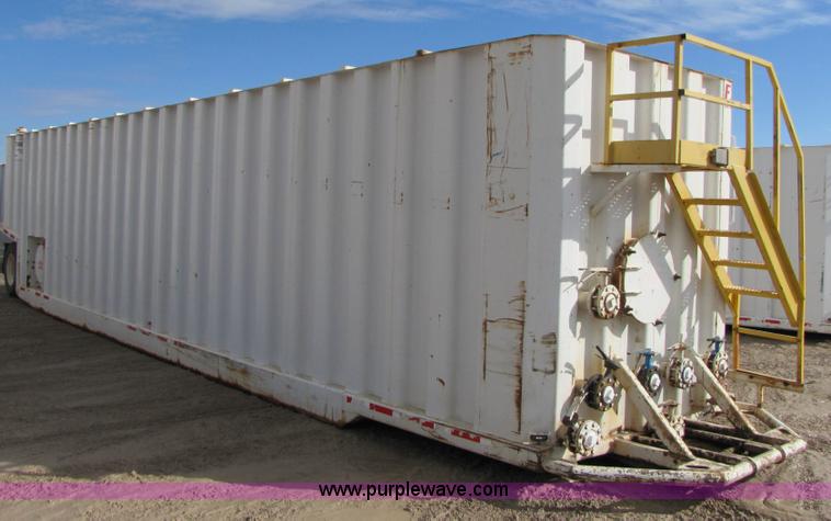 image for item B2198 2005 V.E. Enterprises flat top storage/frac tank