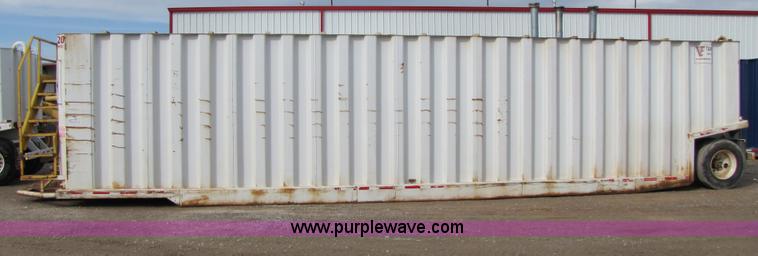 image for item B2215 2005 V.E. Enterprises flat top storage/frac tank