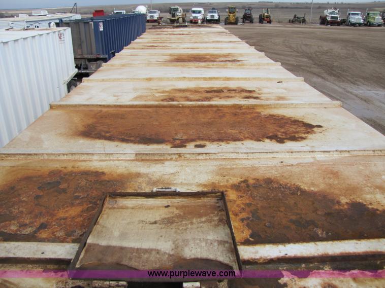 image for item B2215 2005 V.E. Enterprises flat top storage/frac tank