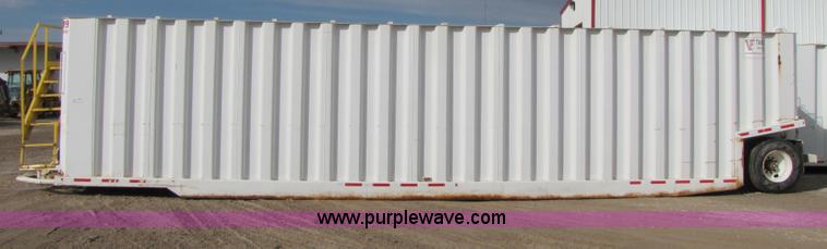 image for item B2216 2005 V.E. Enterprises flat top storage/frac tank