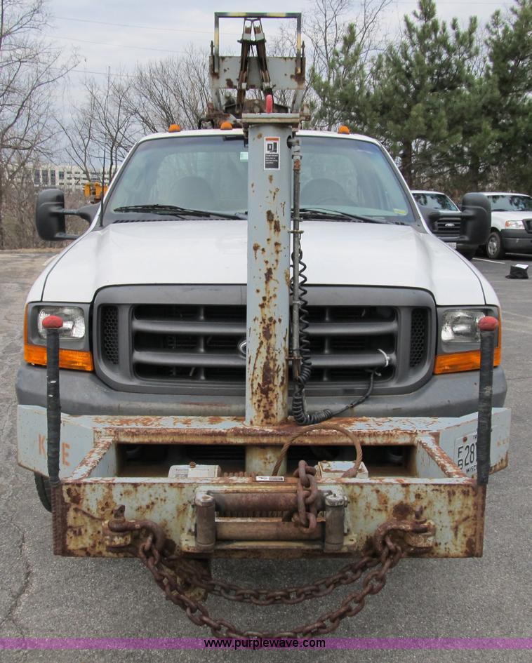 image for item B2596 1999 Ford F550 Super Duty truck with CME drill rig