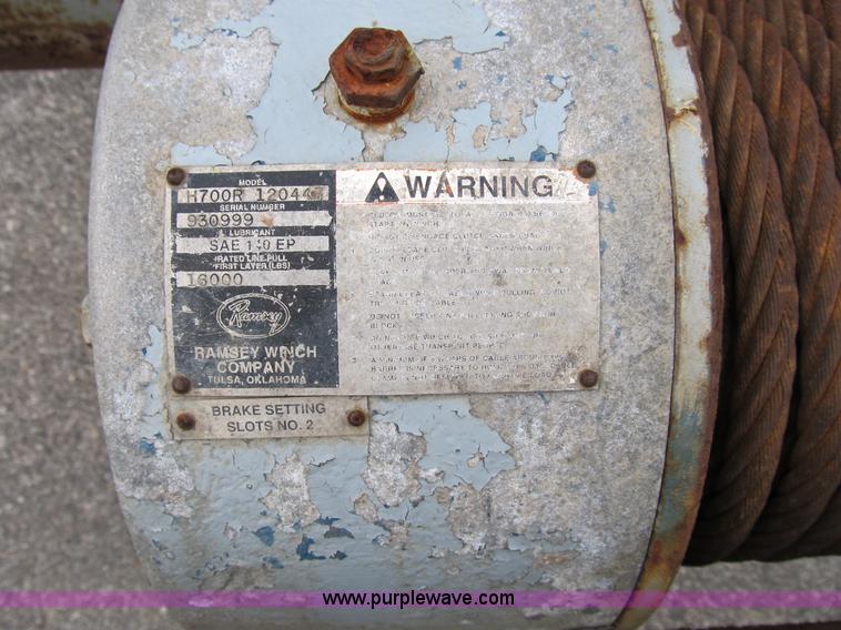 image for item B2596 1999 Ford F550 Super Duty truck with CME drill rig