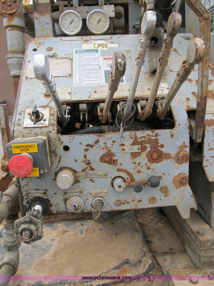 image for item B2596 1999 Ford F550 Super Duty truck with CME drill rig