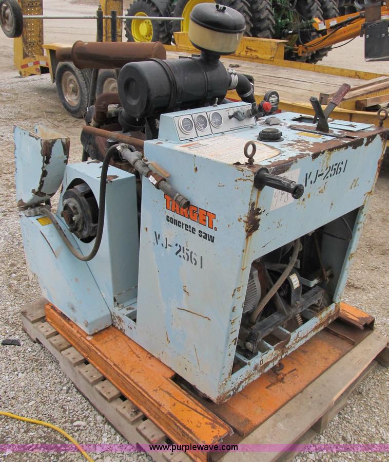 image for item B2607 Target 6505 concrete saw