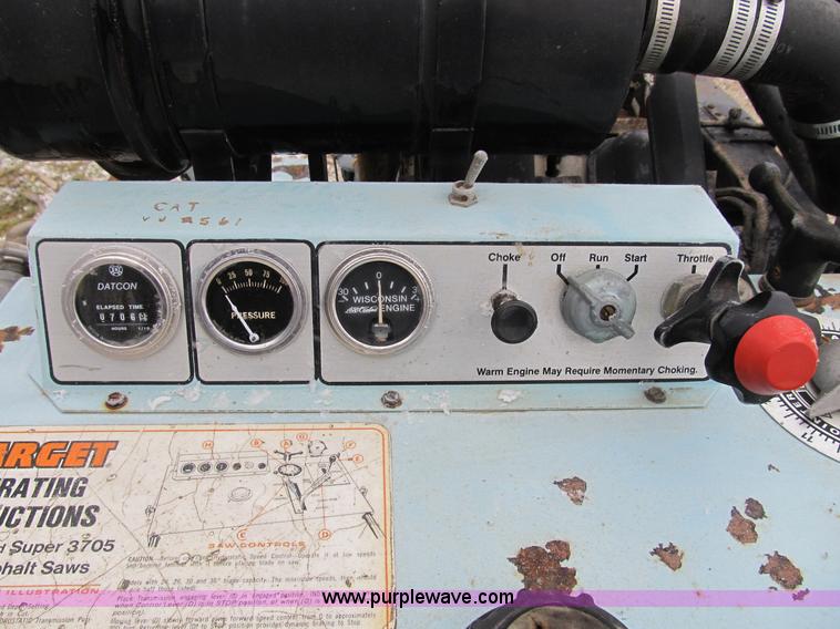 image for item B2607 Target 6505 concrete saw