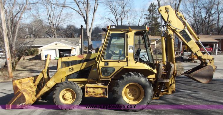 image for item B6158 1993 Caterpillar 416 Series II backhoe