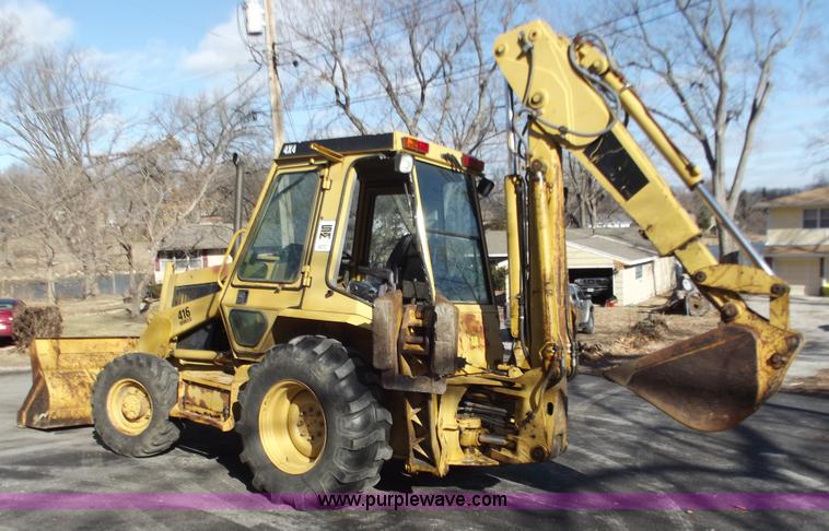 image for item B6158 1993 Caterpillar 416 Series II backhoe